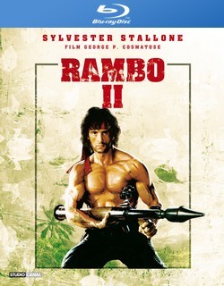 BD obal filmu Rambo II