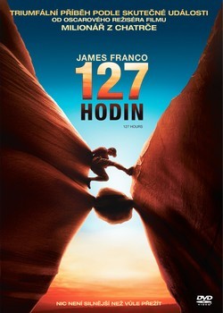 DVD obal filmu 127 hodin