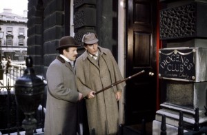 Colin Blakely a Robert Stephens ve filmu <b>Soukromý život Sherlocka Holmese</b>