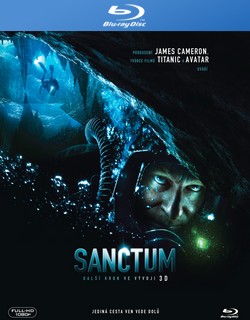 BD obal filmu Sanctum