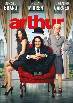 DVD obal filmu Arthur