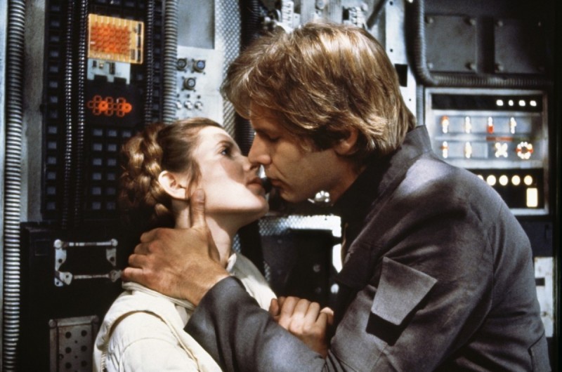 Carrie Fisher, Harrison Ford ve filmu Star Wars: Epizoda V - Impérium vrací úder / Star Wars: Episode V - The Empire Strikes Back
