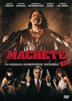 DVD obal filmu Machete
