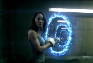 Fotografie z krátkého filmu Portal: No Escape