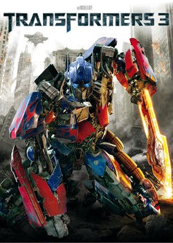 DVD obal filmu Transformers 3