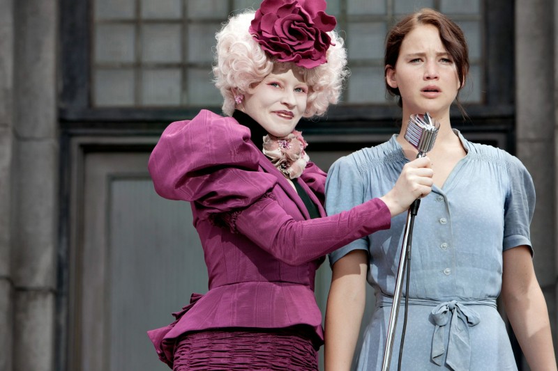 Elizabeth Banks, Jennifer Lawrence ve filmu Hunger Games / The Hunger Games