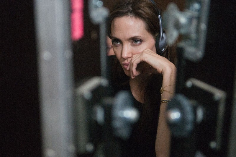 Angelina Jolie při natáčení filmu V zemi krve a medu / In the Land of Blood and Honey