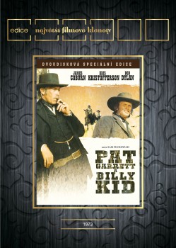 DVD obal filmu Pat Garrett a Billy Kid