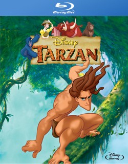 BD obal filmu Tarzan