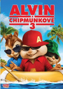 DVD obal filmu Alvin a Chipmunkové 3