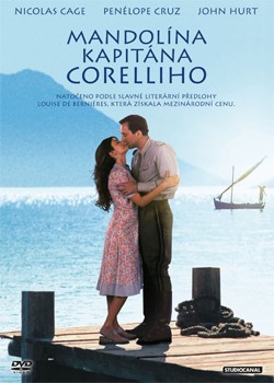 DVD obal filmu Mandolína kapitána Corelliho