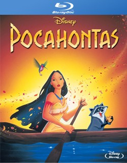 BD obal filmu Pocahontas