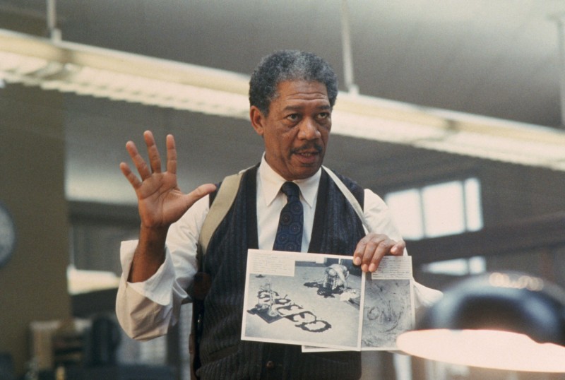 Morgan Freeman ve filmu Sedm / Se7en