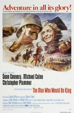 Plakát filmu Muž, který chtěl být králem