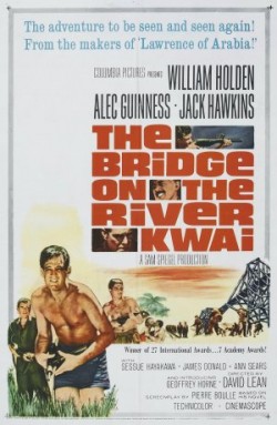 Plakát filmu Most přes řeku Kwai
