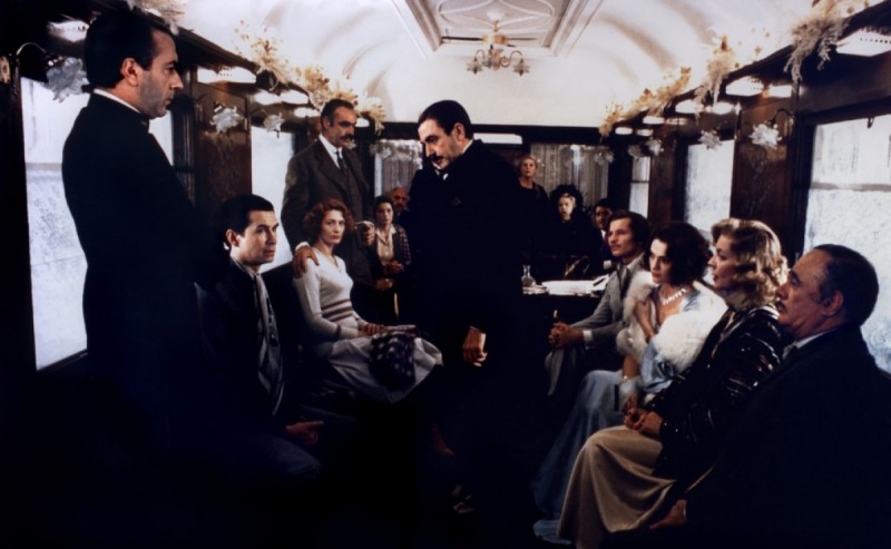 Albert Finney ve filmu Vražda v Orient-Expressu / Murder on the Orient Express
