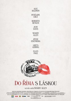 Český plakát filmu Do Říma s láskou / To Rome with Love
