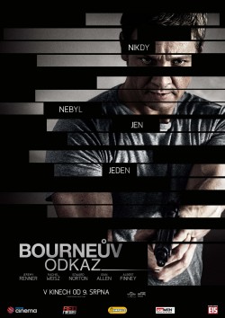 Český plakát filmu Bourneův odkaz / The Bourne Legacy