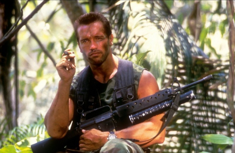 Arnold Schwarzenegger ve filmu Predátor / Predator