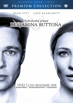 DVD obal filmu Podivuhodný případ Benjamina Buttona