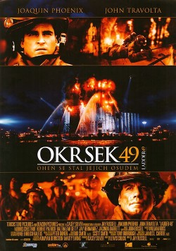 Český plakát filmu Okrsek 49 / Ladder 49
