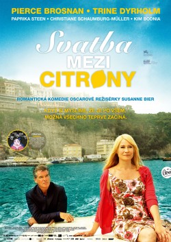 Český plakát filmu Svatba mezi citrony