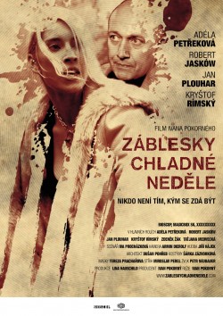 Český plakát filmu Záblesky chladné neděle