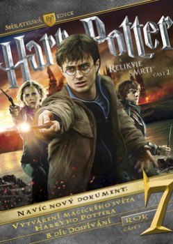 DVD obal filmu Harry Potter a Relikvie smrti - část 2
