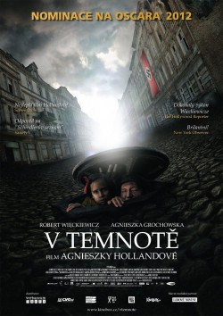 Český plakát filmu V temnotě