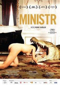 Český plakát filmu Ministr