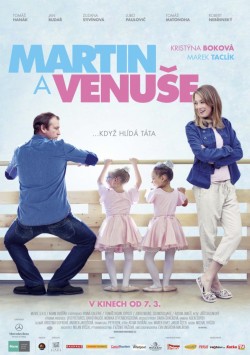 Český plakát filmu Martin a Venuše
