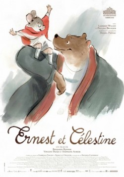 Plakát filmu O myšce a medvědovi / Ernest et Célestine