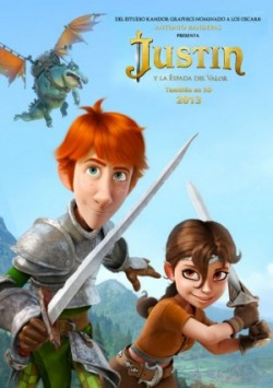 Plakát filmu Justin: Jak se stát rytířem / Justin and the Knights of Valour