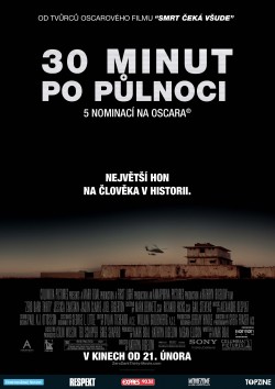 Český plakát filmu 30 minut po půlnoci / Zero Dark Thirty