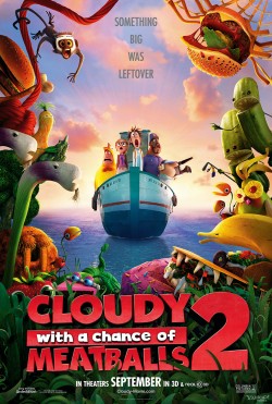 Plakát filmu Zataženo, občas trakaře 2 / Cloudy with a Chance of Meatballs 2