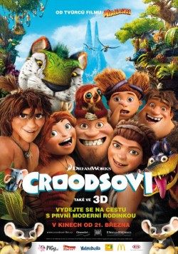 Český plakát filmu Croodsovi / The Croods