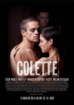 Český plakát filmu  / Colette