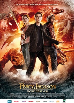 Český plakát filmu Percy Jackson: Moře nestvůr / Percy Jackson: Sea of Monsters