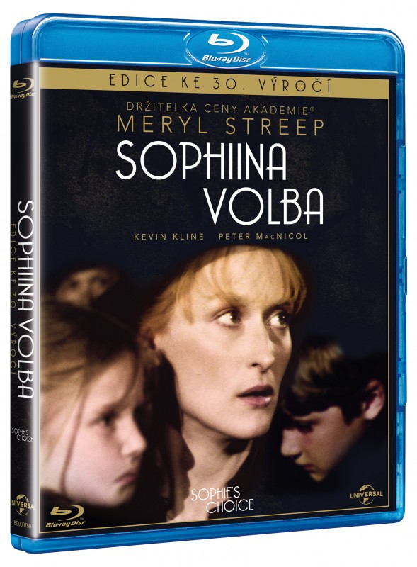 BD obal filmu Sophiina volba / Sophie's Choice