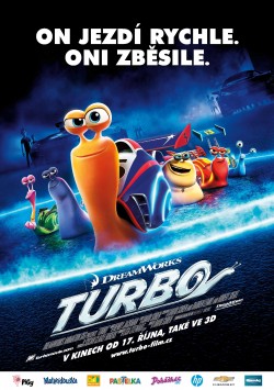 Český plakát filmu Turbo / Turbo