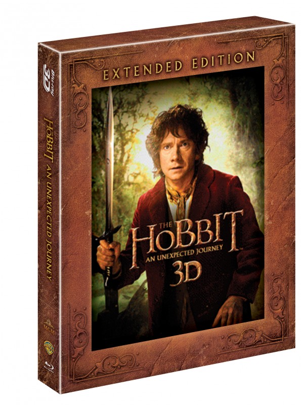 BD obal filmu Hobit: Neočekávaná cesta / The Hobbit: An Unexpected Journey