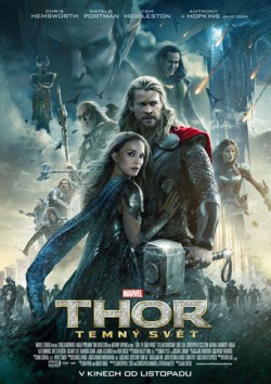Český plakát filmu Thor: Temný svět / Thor: The Dark World