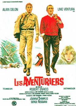 Plakát filmu Dobrodruzi / Les aventuriers