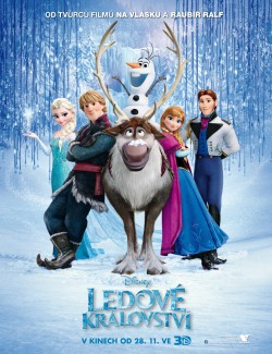 Český plakát filmu Ledové království / Frozen