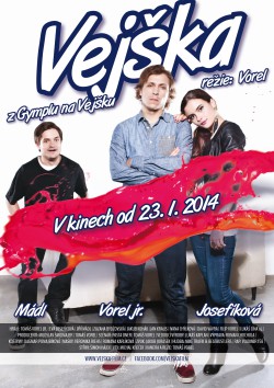 Český plakát filmu Vejška / Vejška