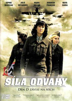 Český plakát filmu Síla odvahy / Les femmes de l'ombre
