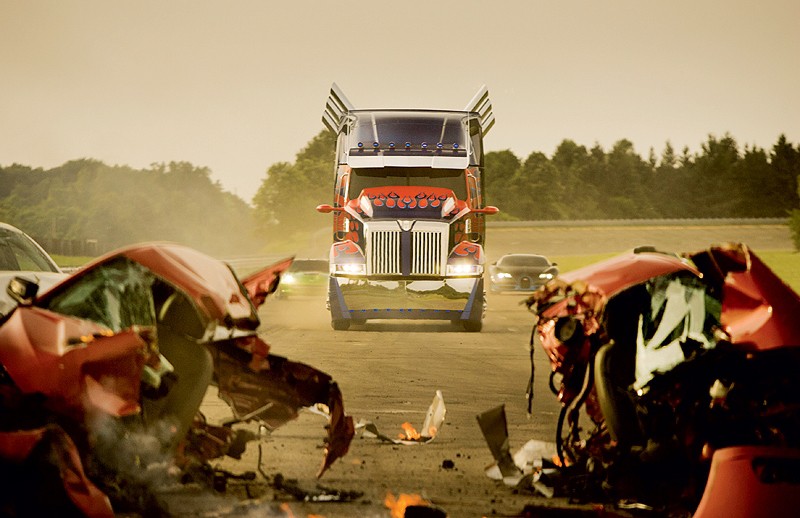 Fotografie z natáčení filmu Transformers: Zánik / Transformers: Age of Extinction