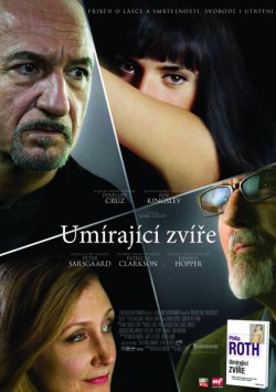 Český plakát filmu Umírající zvíře / Elegy