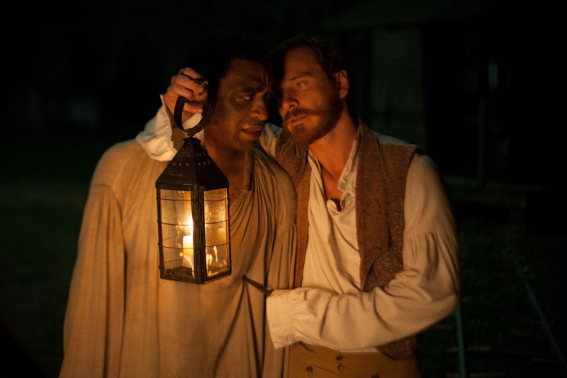 Michael Fassbender, Chiwetel Ejiofor ve filmu 12 let v řetězech / 12 Years a Slave