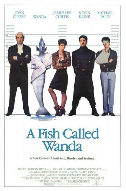 Plakát filmu Ryba jménem Wanda / A Fish Called Wanda